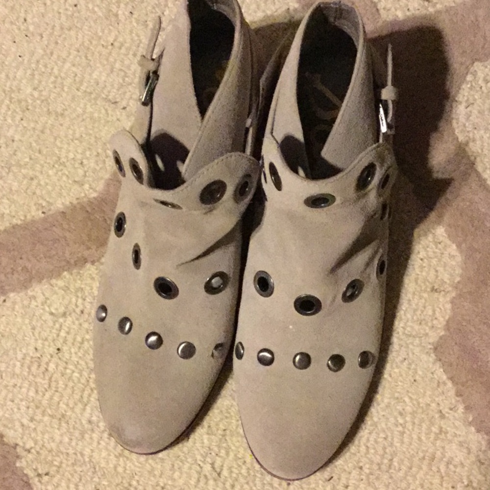 Sam Edelman Pedra Putty suede Booties-NFs do not buy. Reserved.